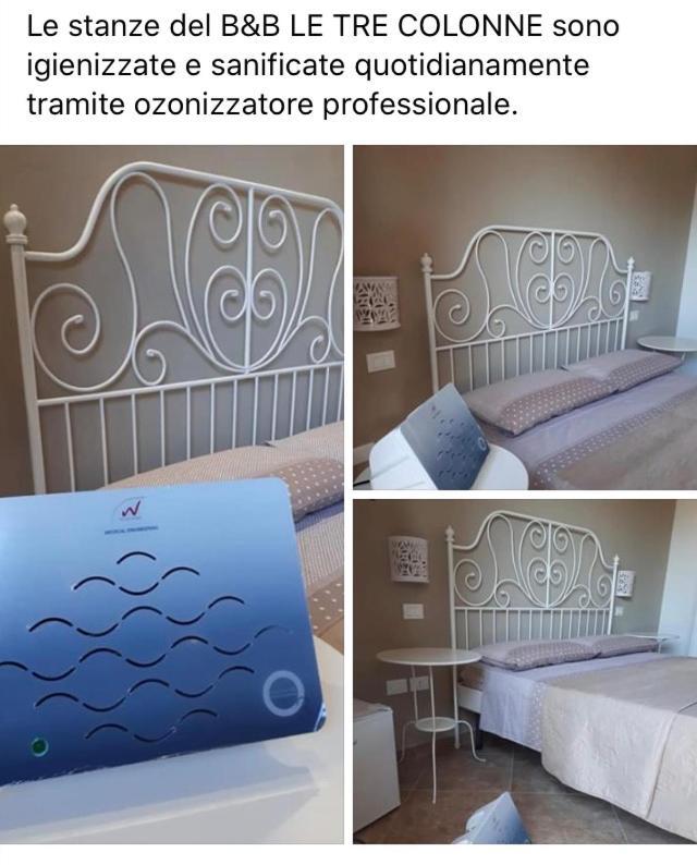 Bed and Breakfast Le Tre Colonne Melendugno Exterior foto